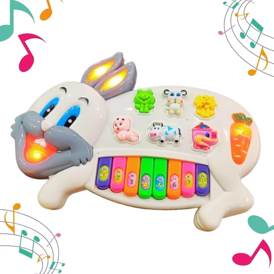 اسباب بازی پیانو موزیکال طرح خرگوش