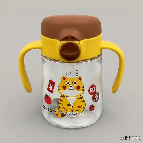 لیوان نی دار طرح گربه برند رووکو‌ rovco1066