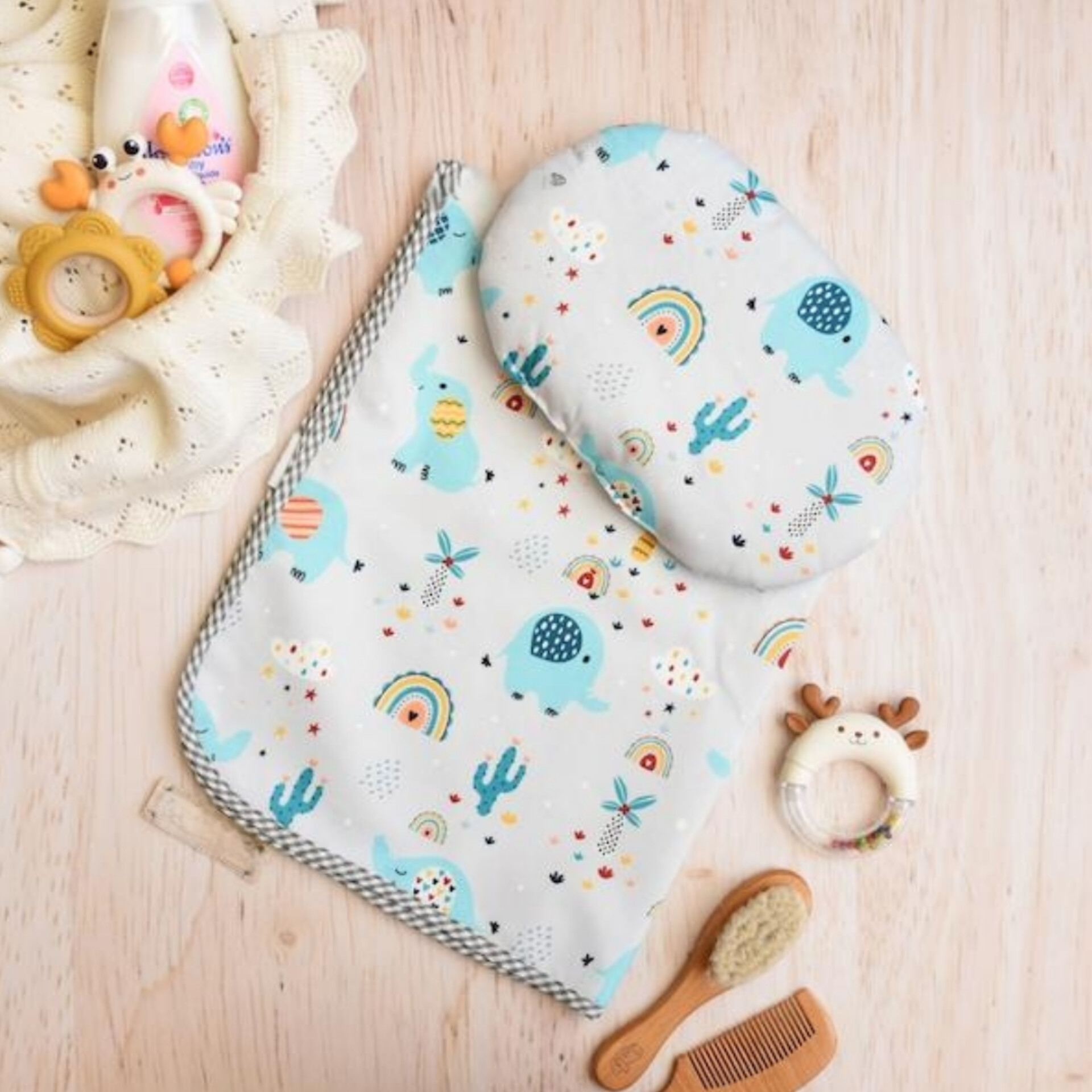 زیرانداز تعویض بالش دار Mother care