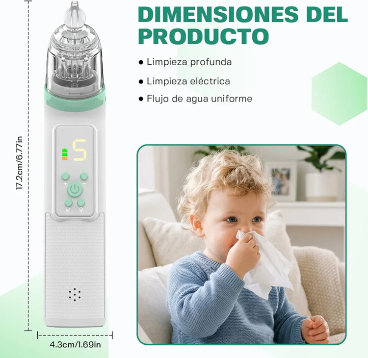 پوار برقی و شارژی برند Electric nasal aspirator